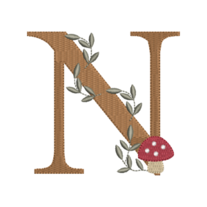 Jardim Encantado Letra N