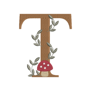 Jardim Encantado Letra T