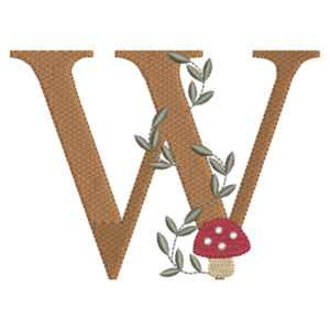 Jardim Encantado Letra W