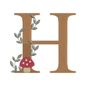 Jardim Encantado Letra H